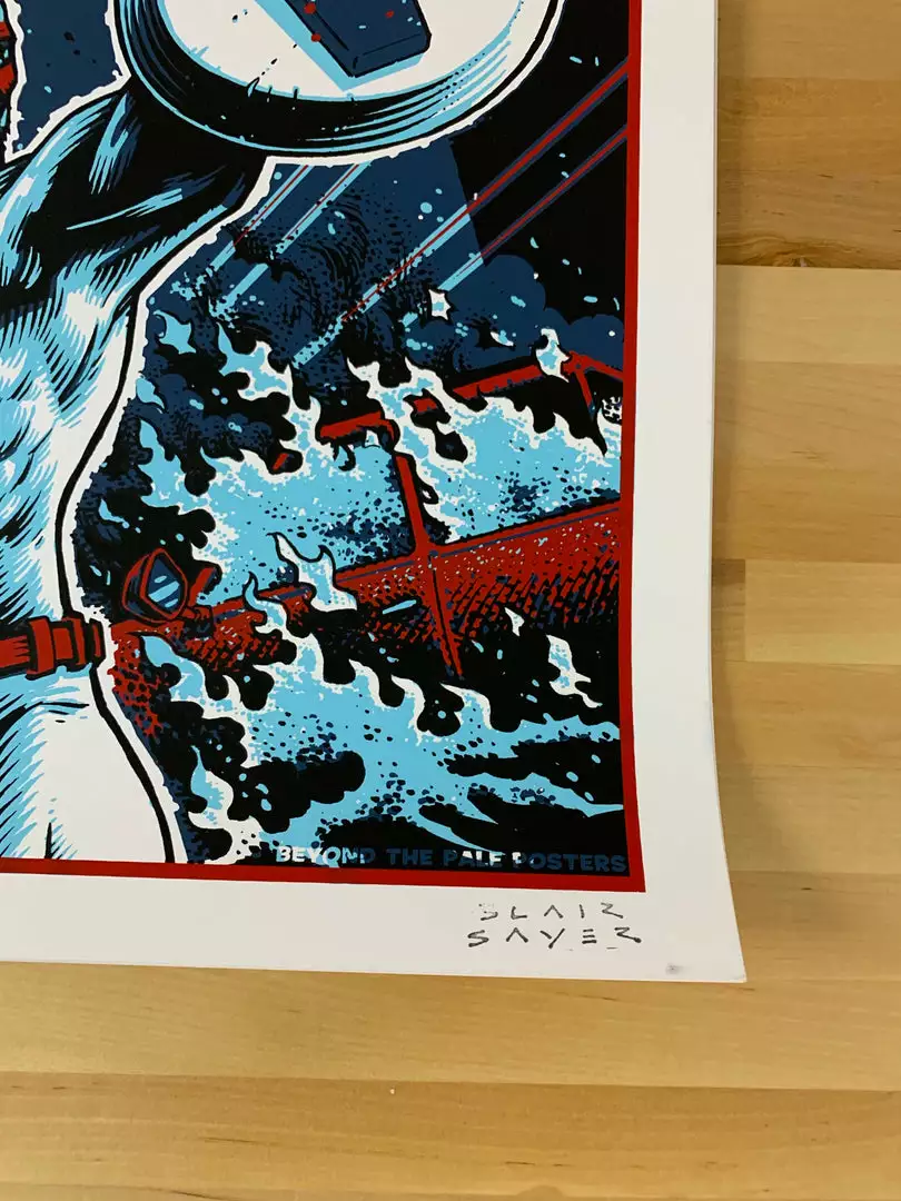 Black Keys - 2012 Blair Sayer Poster Auckland, AUS S/N Gig Posters 7 Black Keys - 2012 Blair Sayer Poster Auckland, AUS S/N Gig Posters