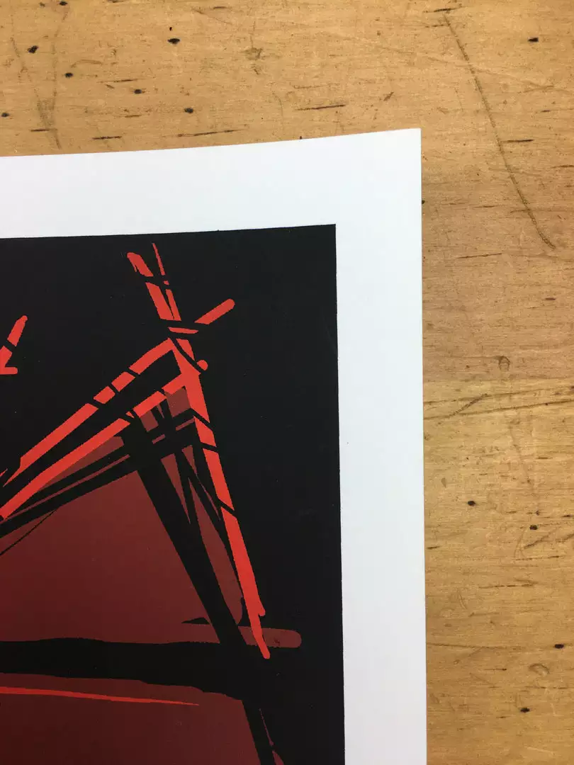 Flatstock 9 - 2006 Daniel Danger Poster Chicago, IL Union Park 7 Flatstock 9 - 2006 Daniel Danger Poster Chicago, IL Union Park