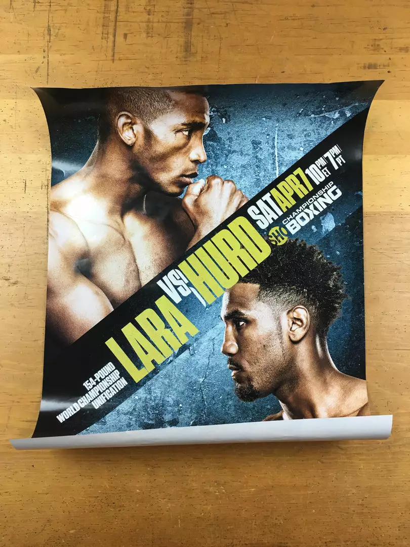 Sold Out Posters Boxing - 2018 Poster Lara Vs Hurd 5 Sold Out Posters Boxing - 2018 Poster Lara Vs Hurd