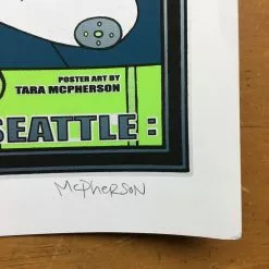 Gig Posters Kraftwerk - 2004 Tara McPherson Poster Seattle, WA Paramount Theatre