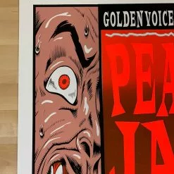 TAZ Gig Posters Pearl Jam - 1998 T.A.Z. Poster Maui, HI Cultural Center Variant