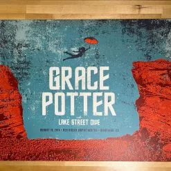 Grace Potter - 2016 Garcia Design Poster LSD Red Rocks Morrison, CO