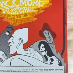 BB King - 1967 John H Myers Poster San Francisco, CA The Fillmore Gig Posters