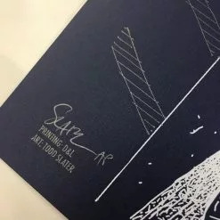 Gig Posters Labyrinth - 2008 Todd Slater Poster Austin, TX Alamo South Lamar