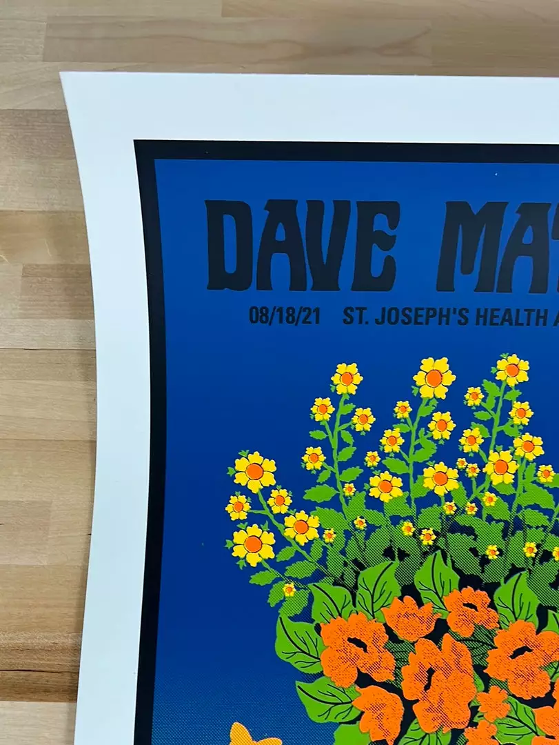 Methane Studios Dave Matthews Band - 2021 Methane Poster Syracuse, NY Gig Posters 5 Methane Studios Dave Matthews Band - 2021 Methane Poster Syracuse, NY Gig Posters