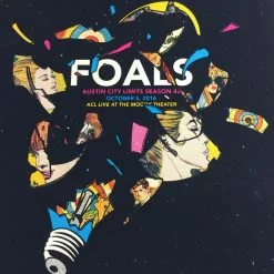 Foals - 2016 Andy Vastagh Poster Austin City Limits Moody Theater