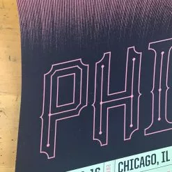 Phish - 2017 Delicious Design League Poster Chicago, IL Northerly Island