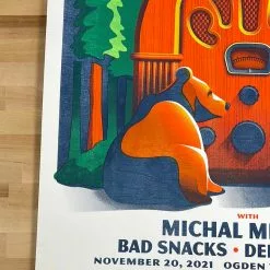 Colorado Late Night Radio - 2021 Mike Tallman Poster Denver, CO