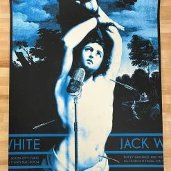 Jack White - 2012 Rob Jones Poster Tulsa, OK