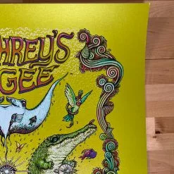 Umphrey's McGee - 2020/2021 Marq Spusta Poster Miami, FL 1st Green 11 Umphrey's McGee - 2020/2021 Marq Spusta Poster Miami, FL 1st Green