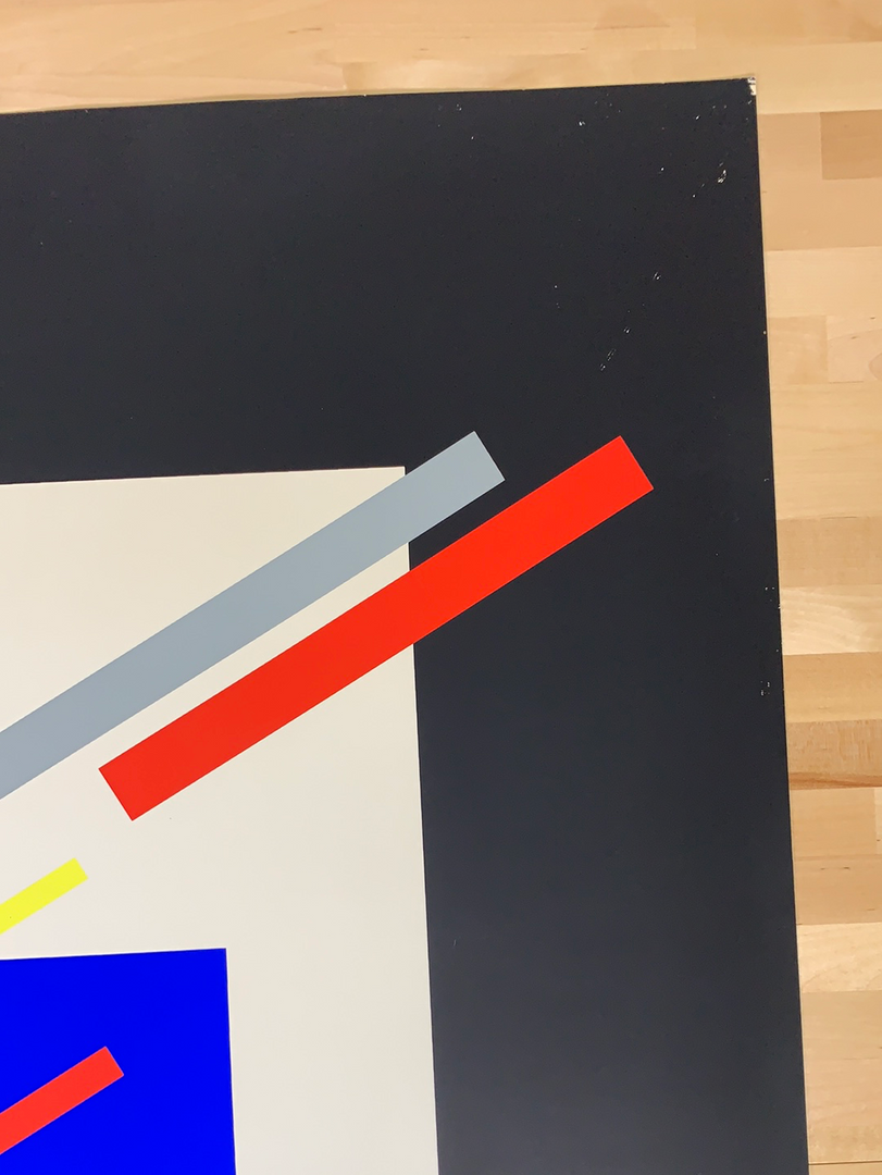 Charles Hinman Neoplastique #7 - Jean Gorin 1974 Art Print Denise Rene Original Vintage Art Prints 6 Charles Hinman Neoplastique #7 - Jean Gorin 1974 Art Print Denise Rene Original Vintage Art Prints