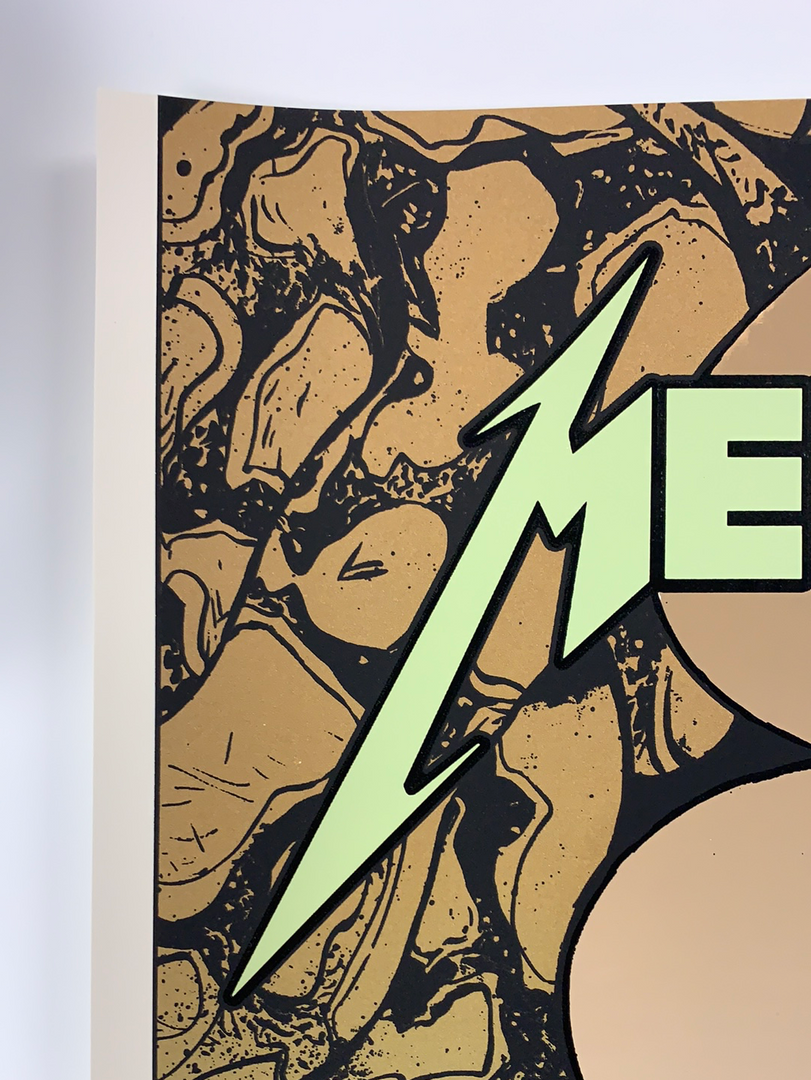 Gig Posters Metallica - 2019 Paul Pope Poster Cleveland, OH Quicken Loans 5 Gig Posters Metallica - 2019 Paul Pope Poster Cleveland, OH Quicken Loans