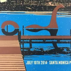 Cults - 2014 Xray Poster Santa Monica, CA Santa Monica Pier Gig Posters
