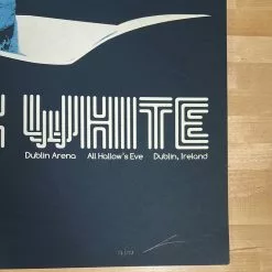 Gig Posters Jack White - 2012 Jay Shaw Poster Dublin, Ireland O2 Arena 12 Gig Posters Jack White - 2012 Jay Shaw Poster Dublin, Ireland O2 Arena