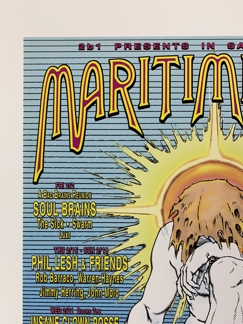 Greg Coiner Gig Posters MHP 110 Phil Lesh & Friends - 2001 Poster Maritime Hall San Fran 1st 5 Greg Coiner Gig Posters MHP 110 Phil Lesh & Friends - 2001 Poster Maritime Hall San Fran 1st