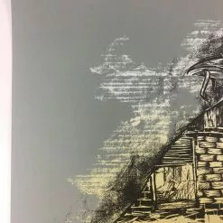 Urban Corvus - 2009 Dan Grzeca Poster Art Print Asphalt Grey Art Prints