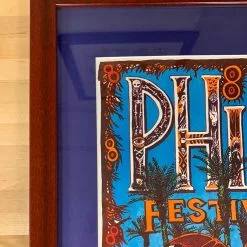 Phish - 2009 Jim Pollock Poster Indio, CA Festival 8, Framed Empire Polo Club