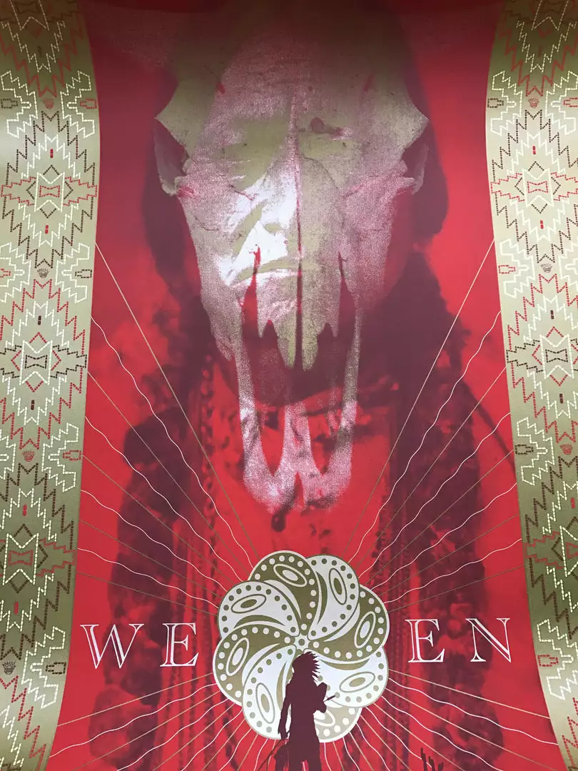 Ween - 2008 Todd Slater Poster Atlanta, GA Tabernacle Gig Posters 3 Ween - 2008 Todd Slater Poster Atlanta, GA Tabernacle Gig Posters