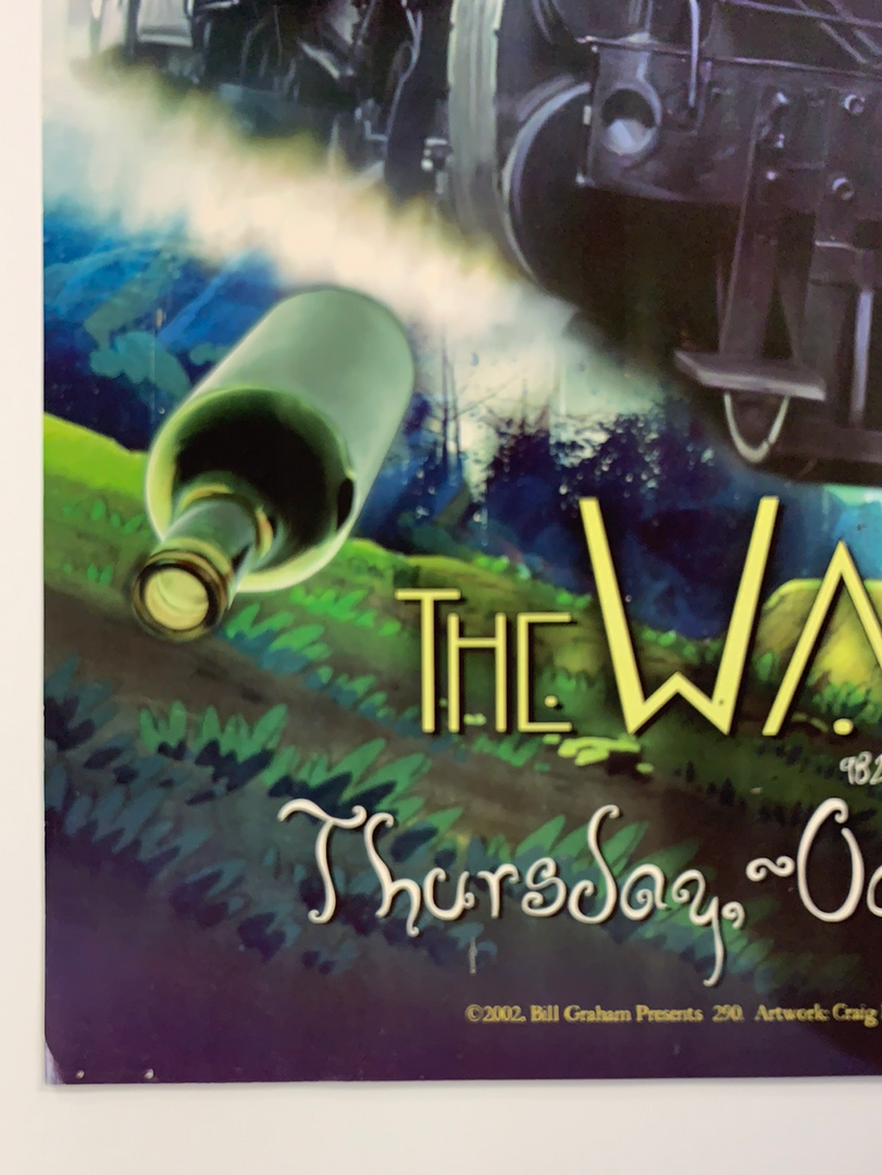 Ryan Adams - 2002 Craig Howell Poster The Warfield Theatre San Fran 1st 8 Ryan Adams - 2002 Craig Howell Poster The Warfield Theatre San Fran 1st