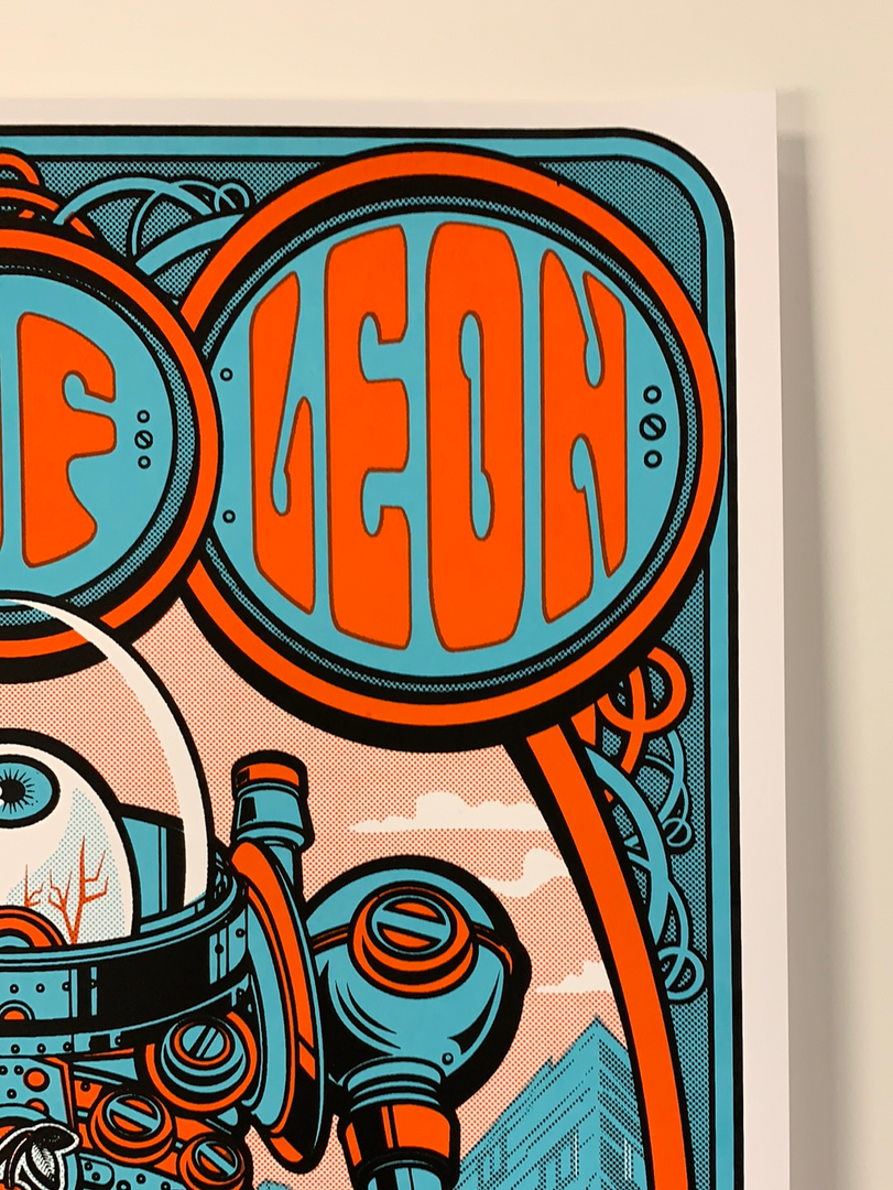 Kings Of Leon - 2017 Jesse Philips Poster Edmonton, AB Rogers Place 6 Kings Of Leon - 2017 Jesse Philips Poster Edmonton, AB Rogers Place