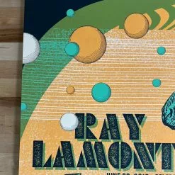 Gig Posters Ray LaMontagne - 2016 Status Serigraph Poster Brooklyn, NY 10 Gig Posters Ray LaMontagne - 2016 Status Serigraph Poster Brooklyn, NY