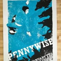 Gig Posters Pennywise - 2020 Moon Light Speed Press Poster Berkeley, CA