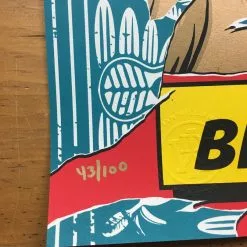 Eddie Vedder - 2019 Ian Williams Poster Berlin, GER Max Schmeling Halle