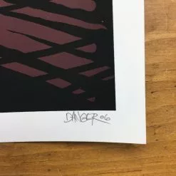 Flatstock 9 - 2006 Daniel Danger Poster Chicago, IL Union Park 14 Flatstock 9 - 2006 Daniel Danger Poster Chicago, IL Union Park