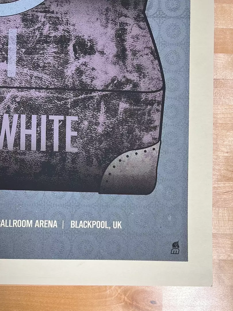 Jack White - 2012 Methane Poster Blackpool, GBR Empress Gig Posters 7 Jack White - 2012 Methane Poster Blackpool, GBR Empress Gig Posters