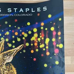 Colorado Norah Jones - 2019 Todd Slater Poster Red Rocks Morrison, CO AP 11 Colorado Norah Jones - 2019 Todd Slater Poster Red Rocks Morrison, CO AP