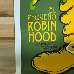 Eduardo Munoz Bachs El Pequeno Robin Hood - 1975 Cuban Movie Poster Original Vintage