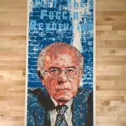 Art Prints Bernie Sanders - Fugscreens Studios Poster Join The Fuggin Revolution