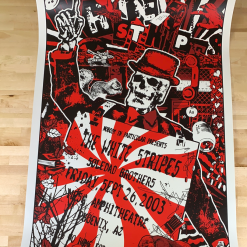 Jack White The White Stripes - 2003 Gregg Gordon Poster Mesa, AZ Gigart