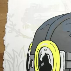 Fly Boy - 2016 Hebru Brantley ORIGINAL Painting Beyond Kirby Flyboy Original Artwork 12 Fly Boy - 2016 Hebru Brantley ORIGINAL Painting Beyond Kirby Flyboy Original Artwork