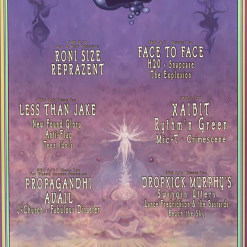 Lee Conklin MHP 116 Dropkick Murphys - 2001 Poster Maritime Hall San Fran 1st