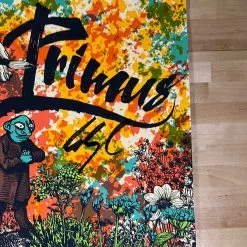 Primus - 2018 Status Serigraph Poster Red Rocks, Morrison, CO Autographed