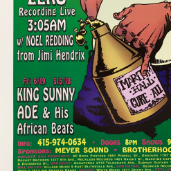 Sold Out Posters MHP 47 Maritime Hall - 1998 Poster June Zero, Soulbrain San Fran 1st Gig Posters 13 Sold Out Posters MHP 47 Maritime Hall - 1998 Poster June Zero, Soulbrain San Fran 1st Gig Posters