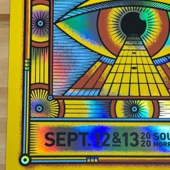 Warren Haynes - 2020 Mike Tallman Poster Morris, CT FOIL Foil Posters