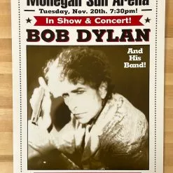 Bob Dylan - 2001 Geoff Gans Poster Uncasville, CT Gig Posters