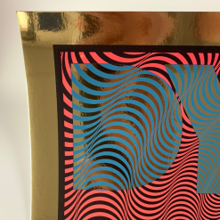 420 Posters Bob Dylan - 2020 Carl Glover Poster Art Print Gold FOIL