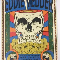 Ian Williams Gig Posters Eddie Vedder - 2018 Ian Wlliams Poster Sao Paulo, BR Citibank Hall