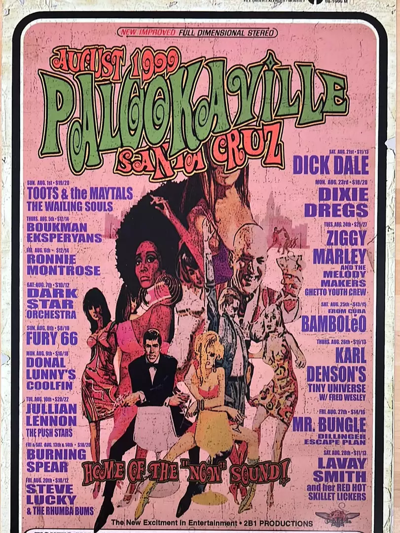 Ron Donovan MHP 74 August - 1999 Poster Palookaville Santa Cruz, CA 1st 3 Ron Donovan MHP 74 August - 1999 Poster Palookaville Santa Cruz, CA 1st