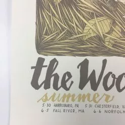 Gig Posters The Wood Brothers - 2013 Justin Santora Poster The Wood Brothers Summer Tour