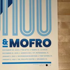 Gig Posters JJ Grey & Mofro - 2021 Mike Tallman Poster Florida