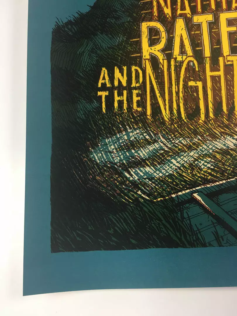 Nathaniel Rateliff & The Night Sweats - 2018 Landland Poster North America Tour Gig Posters 7 Nathaniel Rateliff & The Night Sweats - 2018 Landland Poster North America Tour Gig Posters