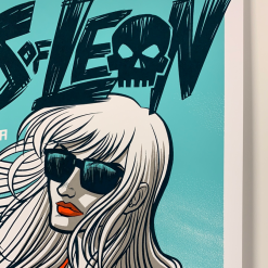 Kings Of Leon - 2017 Robert Wilson Poster Pittsburgh, PA Keybank Pav Gig Posters