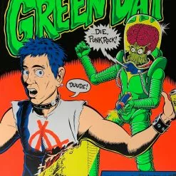 Gig Posters Green Day - 1995 Chris Coop Poster Los Angeles, CA 1st Olympic Auditorium