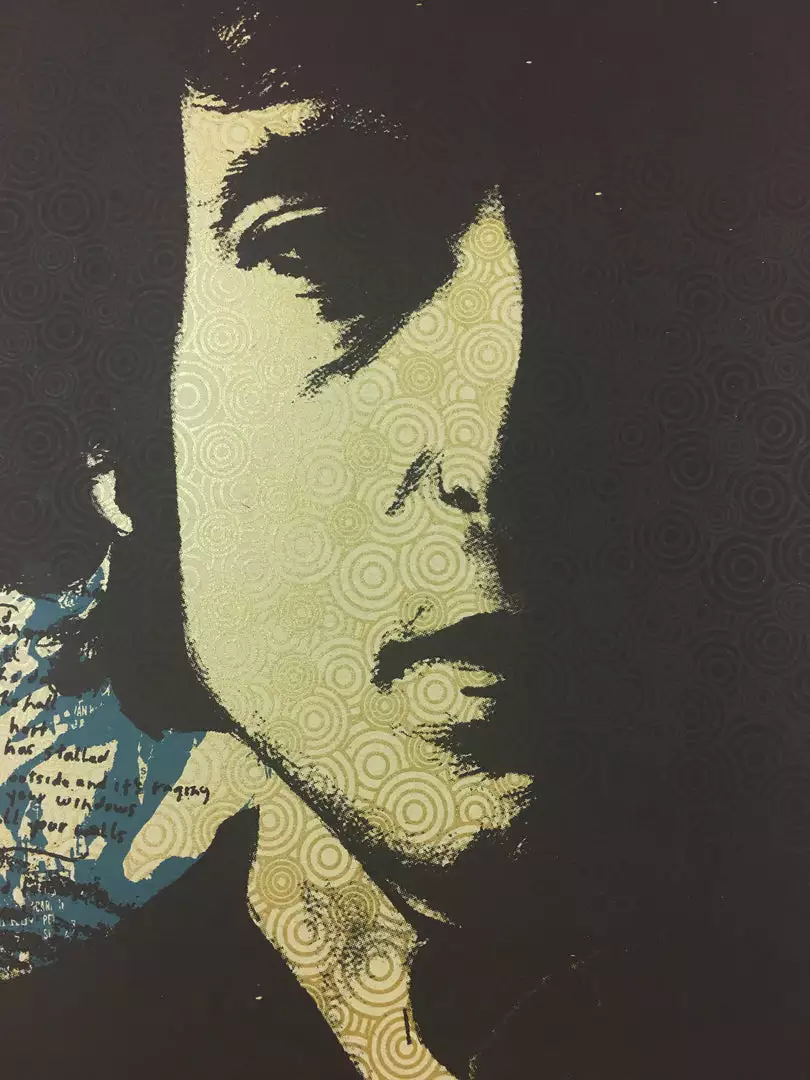 Gig Posters Bob Dylan - 2013 Xray Poster Art Print 4 Gig Posters Bob Dylan - 2013 Xray Poster Art Print