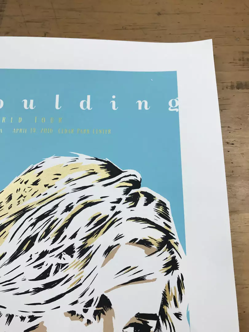 Gig Posters Ellie Goulding - 2016 Billy Perkins Poster Cedar Park Center 6 Gig Posters Ellie Goulding - 2016 Billy Perkins Poster Cedar Park Center