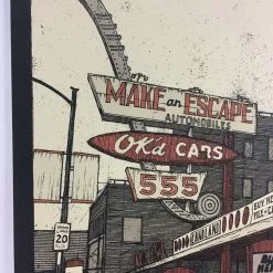 Mike Gordon - 2015 Landland Poster Chicago, IL Vic Theater